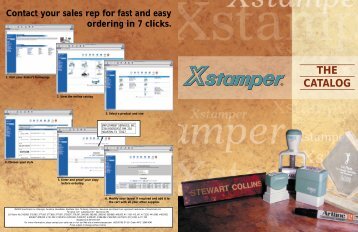 View the Classix Catalog - Xstamper Online