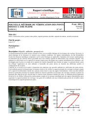 Rapport scientifique - EPFL