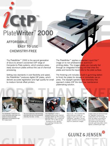 PlateWriter™ 2000