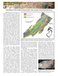 NJGS - IC, The History of the Pompton Pink Granite - State of New ...