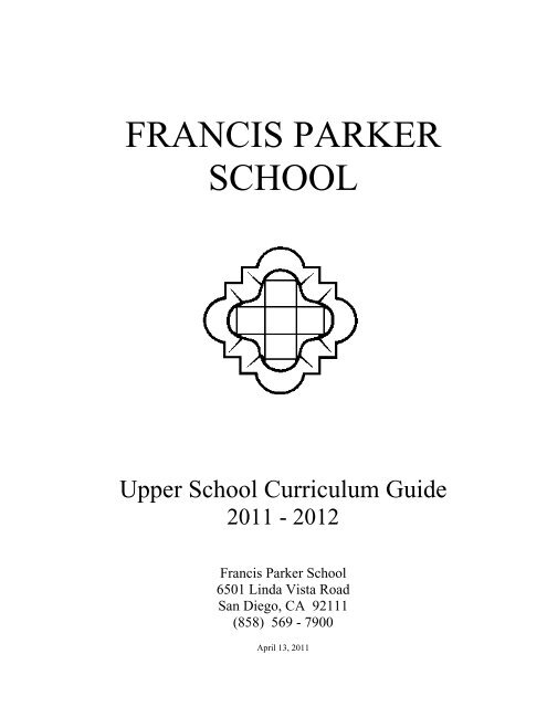 Graduation Requirements - Francis Parker School