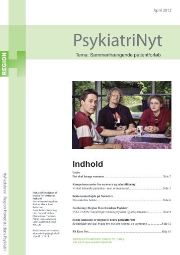 PsykiatriNyt april 2012 - Region Hovedstadens Psykiatri