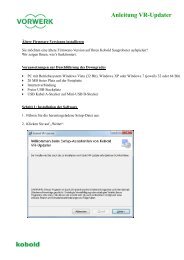 Anleitung VR-Updater - Vorwerk