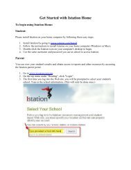 Get Started with Istation Home - Crosby ISD