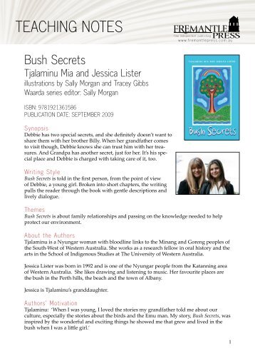 BUSH SECRETS TEACHING NOTES WEB.pdf - Fremantle Press