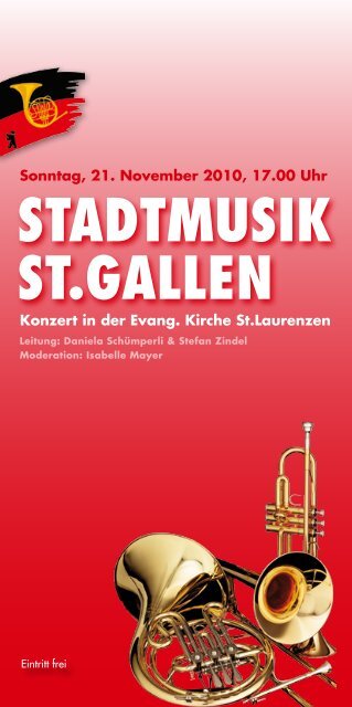 STADTMUSIK ST.GALLEN - Stadtmusik SG
