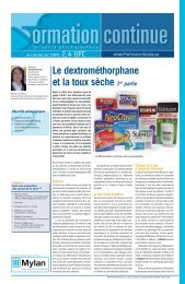 Le dextromÃ©thorphane et la toux sÃ¨che1re partie - Profession SantÃ©