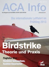 ACA Info März-April 2013 - Austrian Cockpit Association