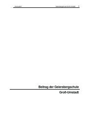 Beitrag der Geiersbergschule Groß-Umstadt - Schreibwerkstatt ...