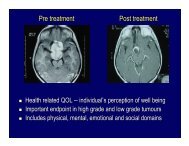 Pre treatment Post treatment - AROI