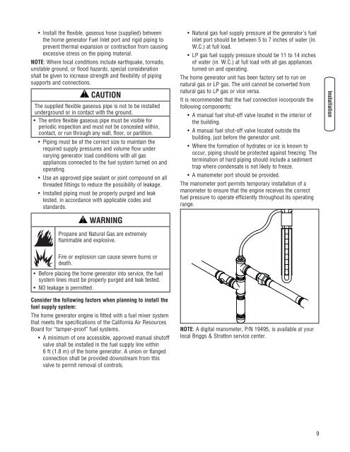 20000 / 18000 Home Generator - NoOutage.com, LLC