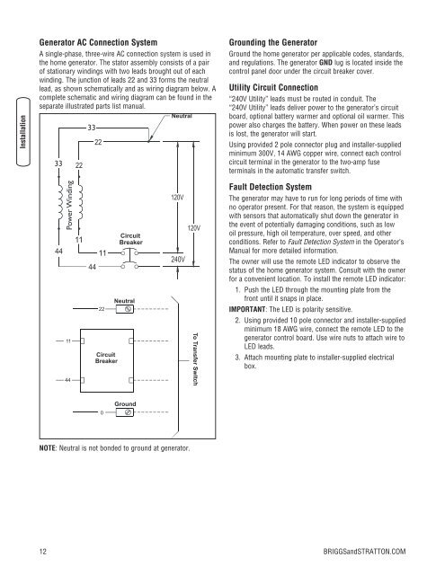 20000 / 18000 Home Generator - NoOutage.com, LLC