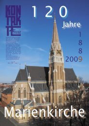 120 Jahre Marienkirche KONTAKTE Marienpfarre Her- nals ...