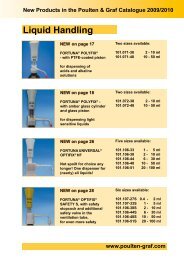 Liquid Handling - Poulten-graf.co.uk