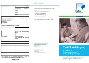 ZL13 VerwaltungspÃ¤dagogen - Hessischer Verwaltungsschulverband