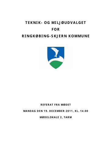 teknik- og miljÃ¸udvalget for ringkÃ¸bing-skjern kommune