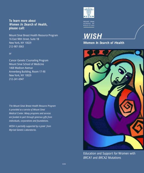 WISH - Women In Search of Health