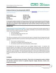 Enhanced External Counterpulsation - MCS a