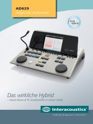 Diagnostik-Audiometer - Interacoustics