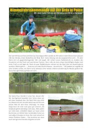 Himmelfahrtskommando auf der Brda in Polen - Open Canoe Journal