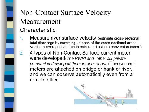 High-water Level River Discharge Measurement Method in Japan