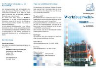 Werkfeuerwehr- mann (m/w) - Bayernoil Raffineriegesellschaft mbH
