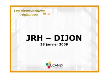 Restitution Dijon - Ucanss