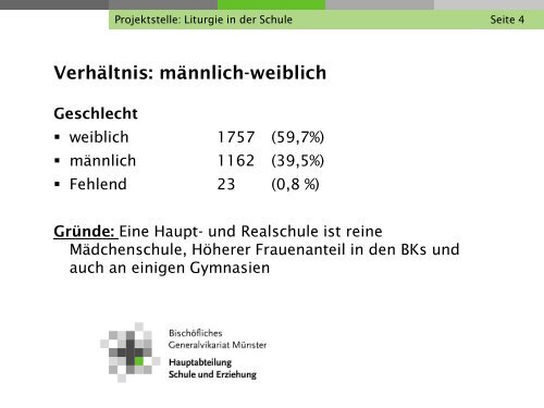 Liturgie in der Schule - Schulseelsorge