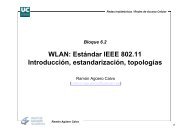 WLAN: Estándar IEEE 802.11 Introducción, estandarización ...