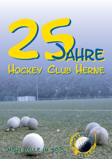 Festschrift 25 Jahre HCH - Hockey-Club Herne e.V.