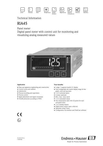 TD Digital Indicators RIA45