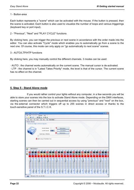 Easy Stand Alone (U8) Getting Started Guide - LED Lighting