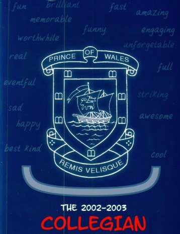 2002-03 Collegian (12mb) - Prince of Wales Collegiate