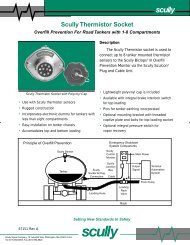 Scully Thermistor Socket - Acme Fluid Handling