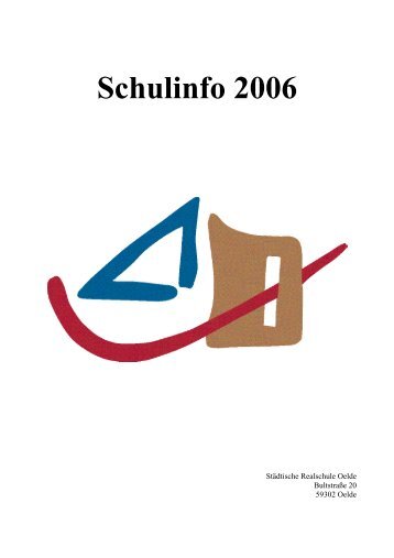 RSO-Info 12/2006 - Realschule Oelde