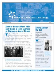Zimmer Honors Mark Itkin and Gloria & Jerry - Zimmer Children's ...