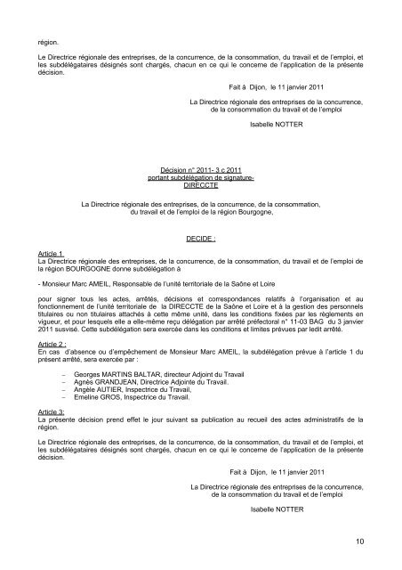 RAA 188 - Préfecture de la Côte-d'Or