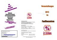 Veranstaltungen - Website der Gemeinde St. Lambertus Ochtrup