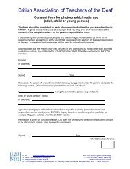 Media permission form to complete - batod