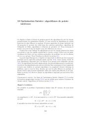 18 Optimisation linÃƒÂ©aire : algorithmes de points intÃƒÂ©rieurs - Inria