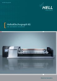 HelioKlischograph K6 - hell gravure systems