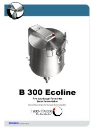 Angebot B500 Ecoline - IsernhÃ¤ger GmbH & Co. KG