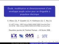 Projet EMDESA - Institut Farman - ENS Cachan