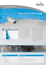 Security Brochure Meerkat-Fix-384-Analog - XenICs