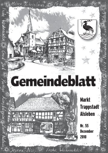 Gemeindeblatt Januar 2011 - Markt Trappstadt