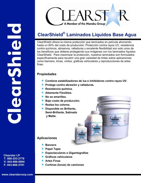 ClearShield - Marabu North America