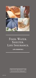 Food. Water. Shelter. Life Insurance. - AccessAllstate