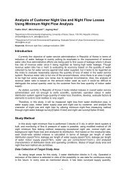 Analysis of Customer Night Use and Night Flow ... - Iwa-waterloss.org