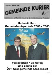 GK Oktober 2002 - ÖVP Leobendorf