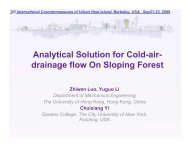 Analytical Solution of Cold-air-drainage Flow Within and Above ...